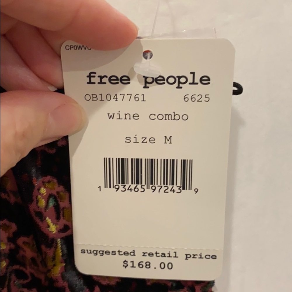 Last one!!!NWT Free People Velvet Minidress M cco$ - Picture 11 of 14